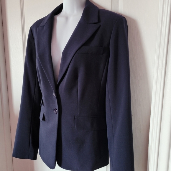 Body by Victoria's Secret Suiting Jacket Blue Size 8 - Picture 2 of 11